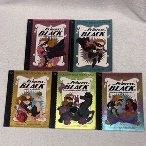 Princess in Black Book Set - 1-4 and 9 chapter books